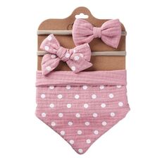 Asciugamano 3 in 1 per bambini che sbava, set di bavaglini impermeabili con fascia per capelli triangolare stampata su entrambi i lati in cotone, stile: DP069-2