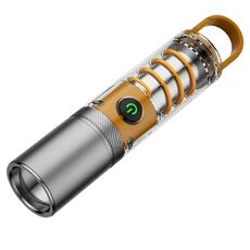 Torcia a LED per esterni laser bianco X10 Torcia da campeggio multifunzionale Lampada da lavoro ricaricabile portatile