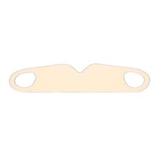 Maschera per gli occhi lavabile, elastica, traspirante, resistente, morbida, anti-affaticamento, delicata sulla pelle, taglia: M (colore della pelle)