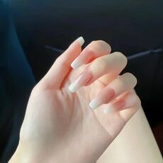 24 toppe rifinite con colla gelatina per unghie fatte a mano con glitter per unghie, colore: BS2040 (borsa degli attrezzi da indossare)