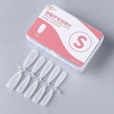 10 paia di compresse per manicure indossabili codificate smerigliate da 100 pezzi/scatola, forma: scala lunga S