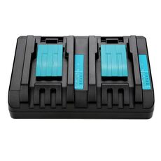 Per caricabatterie doppio batteria al litio Makita DC18RC 14,4-18 V, specifica: spina americana