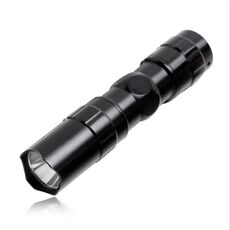 Mini torcia a LED da 3W con torcia (nera)