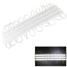 Striscia luminosa per modulo 1850LM da 19W, 180 gradi 20 x 3 LED SMD 5730 LED convesso ad alta luce bianca, CC 12V