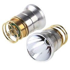 Modulo drop-in per torce, LED CREE XML T6 da 26,5 mm, guscio in alluminio liscio