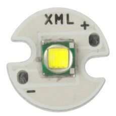 Lampadina con emettitore LED CREE XM-L T6 ad alta luminosità da 10W, Per torcia, flusso luminoso: 1000lm