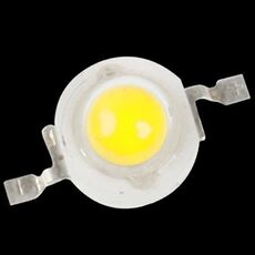 Lampadina LED CREE ad alta potenza da 5W, Per torcia, luce bianca calda, flusso luminoso: 320-400lm
