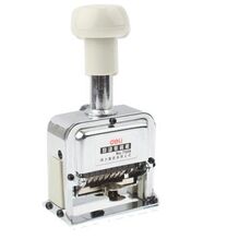 Numeratore automatico per materiali metallici ad alte prestazioni (8 codici) (argento)