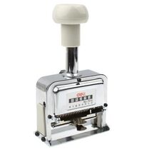 Numeratore automatico per materiali metallici ad alte prestazioni (12 codici) (argento)