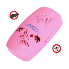 Insetticida per elettronica ad ultrasuoni con due fasi di regolazione, rosa (spina americana) (rosa)