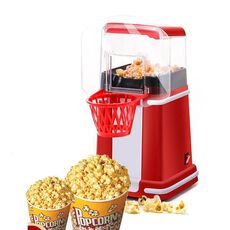 Macchina per popcorn con cestello da 1200 W. Spina automatica elettrica per mais popper 220 V. AU