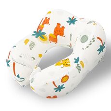 Cuscino memory per bambini a forma di U Cuscino portatile per la cura del collo dei cartoni animati, Stile: Cervo
