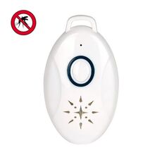 Mini USB ricaricabile Fly Repeller Dispositivo repellente per zanzare mobile portatile da esterno (Bianco)
