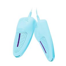 Asciuga scarpe elettrico con sterilizzazione UV alimentato da USB 5 V (viola)