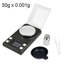 MH-8028 50G x 0.001G alta precisione Digital Electronic Bilancio portatile Gem Diamond Gem Carat Lab Bilancia Bilancia dispositivo con schermo LCD da 1,6 pollici