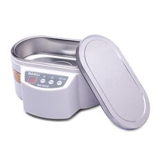 BAKU BK-9050 30W / 50W Detergente a ultrasuoni regolabile per display LCD da 0,6 L, CA 220 V (bianco)