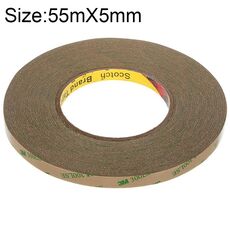 3M300LS 3M Super adesivo Nastro biadesivo trasparente ultrasottile e resistente alle alte temperature, dimensioni: 55 m x 5 mm
