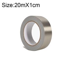 Panno adesivo in tessuto conduttivo biadesivo a trama normale Panno adesivo monofacciale per schermatura EMI Riparazioni, dimensioni: 20 m x 1 cm