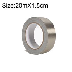 Panno adesivo in tessuto conduttivo biadesivo a trama normale Panno adesivo monofacciale per schermatura EMI Riparazioni, dimensioni: 20 m x 1,5 cm