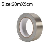 Panno adesivo in tessuto conduttivo biadesivo a trama normale Panno adesivo monofacciale per schermatura EMI Riparazioni, dimensioni: 20 mx 5 cm