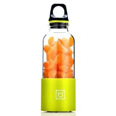 Bingo 500ml Mini portatile USB ricaricabile Spremiagrumi elettrico Cup Juicer Blender, 22000 giri al minuto (verde)