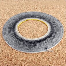 Nastro adesivo biadesivo 3M da 3 mm per riparazione del pannello tattile del telefono cellulare iPhone / Samsung / HTC, lunghezza: 50 m (nero)