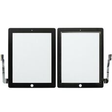 Pannello a sfioramento per il nuovo iPad (iPad 3) / iPad 4, nero (nero)