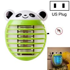 Cute Household Zanzara Killer Lampada LED Luce Anti Mosquito Bug Zapper Insetto Muggen Killer Luce notturna Colorata Spina USA (Verde)