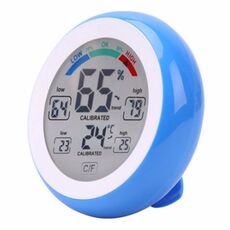 TS-S93 Termometro digitale multifunzione Igrometro Misuratore di umidità della temperatura, Visualizzazione dell'andamento del valore minimo massimo C / Funit
