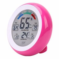 TS-S93 Termometro digitale multifunzione Igrometro Misuratore di umidità della temperatura, Visualizzazione dell'andamento del valore minimo massimo C / Funit