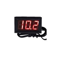 50 ~ 110C LED Misuratore di temperatura Rilevatore Sensore Sonda 12V Termometro digitale Monitor Tester (rosso)