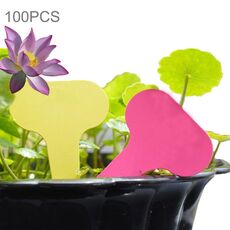 Etichetta floreale 100PCS Etichetta giardinaggio Etichetta piccola carta impermeabile Etichetta in vaso, consegna a colori casuali