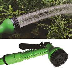 150FT Irrigazione da giardino Tubo telescopico 3 volte Tubo flessibile magico da giardino Tubo flessibile per irrigazione espandibile con tubi in plastica Tubo telescopico con pistola a spruzzo, consegna a colori casuali