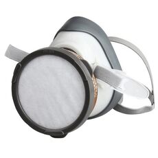 Kit maschera antipolvere 3M 1201 KN95 per montaggio sulla testa con valvola di respirazione