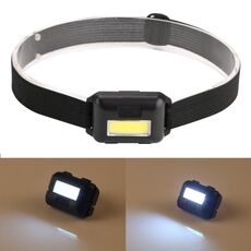 10W COB Headlamp LED Headband Light (nero)