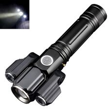 KS-737 USB Ricarica Torcia LED impermeabile T6 + XPE Zoomable con 4 modalità