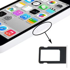 Supporto per vassoio scheda SIM per iPhone 5C (bianco)