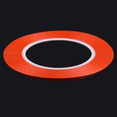 Nastro adesivo adesivo a doppio lato con larghezza 1mm per iPhone / Samsung / HTC Pannello per cellulare Riparazione del pannello tattile, lunghezza: 25m (rosso)