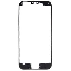 Cornice della cornice dello schermo LCD anteriore per iPhone 6 (nera)
