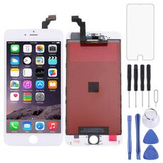 Schermo LCD TFT per iPhone 6 Plus Digitizer Assemblaggio completo con cornice (bianco)