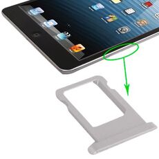 Supporto per vassoio scheda SIM versione originale per iPad mini (versione WLAN + Celluar) (argento)