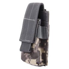 M5 Custodia protettiva per torcia portatile multifunzione per sport all'aria aperta Mini, dimensioni: 15 x 4,7 x 2 cm (blu scuro)