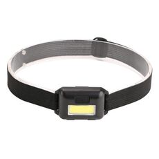 2 PCS Mini COB LED Torcia da campeggio regolabile per torcia con 3 modalità (nero)