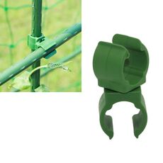 Rotary Fibbia Giardinaggio plastica staffa di supporto universale del tubo morsetto fibbia in plastica