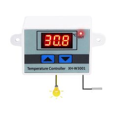 XH-W3001 Regolatore di temperatura LED digitale Arduino Interruttore di riscaldamento per riscaldamento Termostato Sensore NTC 220V