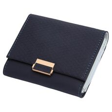 Portafoglio di lusso da donna in pelle da donna in pelle, portafoglio scozzese, porta carte di credito, portamonete, portamonete per ragazze