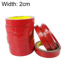 Adesivo per nastro adesivo senza cuciture con nastro biadesivo in schiuma acrilica ad alta temperatura 3M (2 cm)
