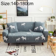 Divano copre tutti-inclusive antiscivolo in sezione antiscivolo Elastic Cover Cover Cover Cover e cuscino, Specifica: Due sedile + 2 PCS Case (Cavalli)