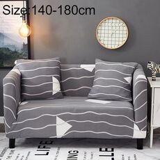 Divano copre tutto-inclusive resistente alla sezione antiscivolo Elastic Cover Cover Cover Cover Cover e cuscino, Specifiche: Due sedile + 2 PCS Case (linea)