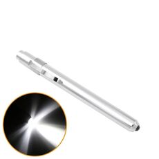 5 PCS Mini Torcia tascabile Torcia Torcia LED Torcia elettrica Bocca Lampada per ispezione cura dell'orecchio (Argento)